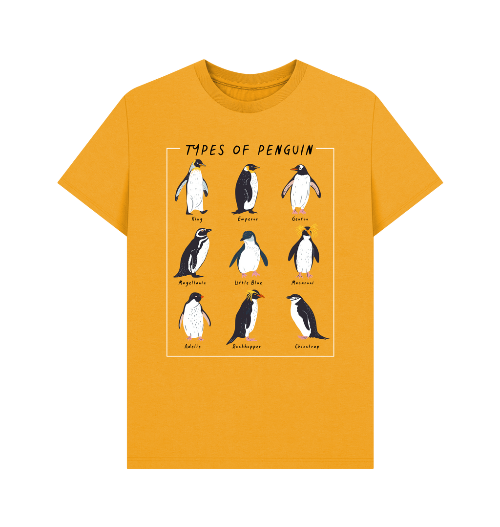 Mustard Printed T-shirt Front