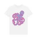 White Printed T-shirt Front