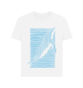 White Printed T-shirt Front