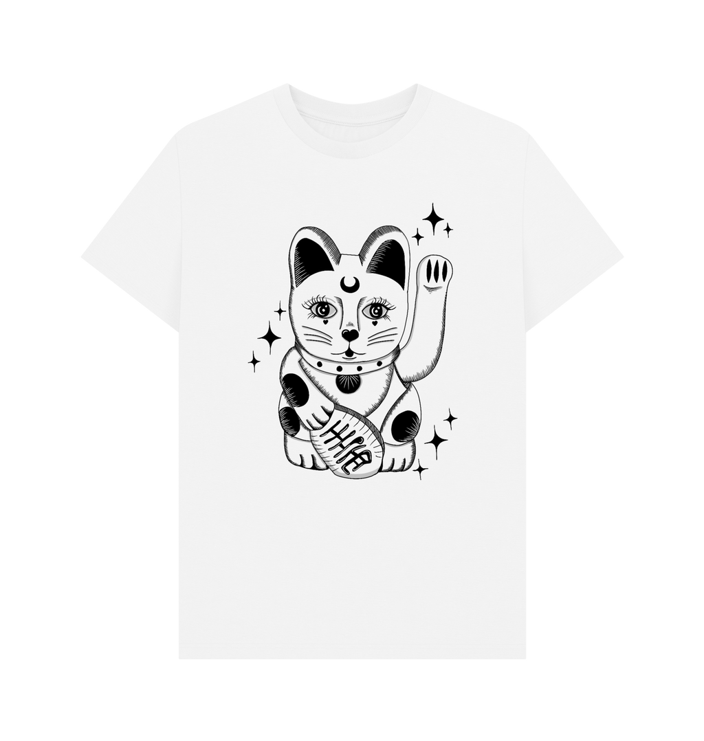 White Printed T-shirt Front