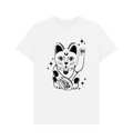 White Printed T-shirt Front