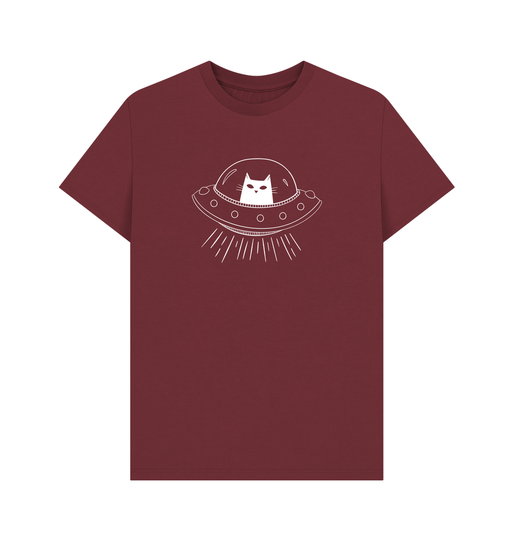 Red Wine Printed T-shirt Front