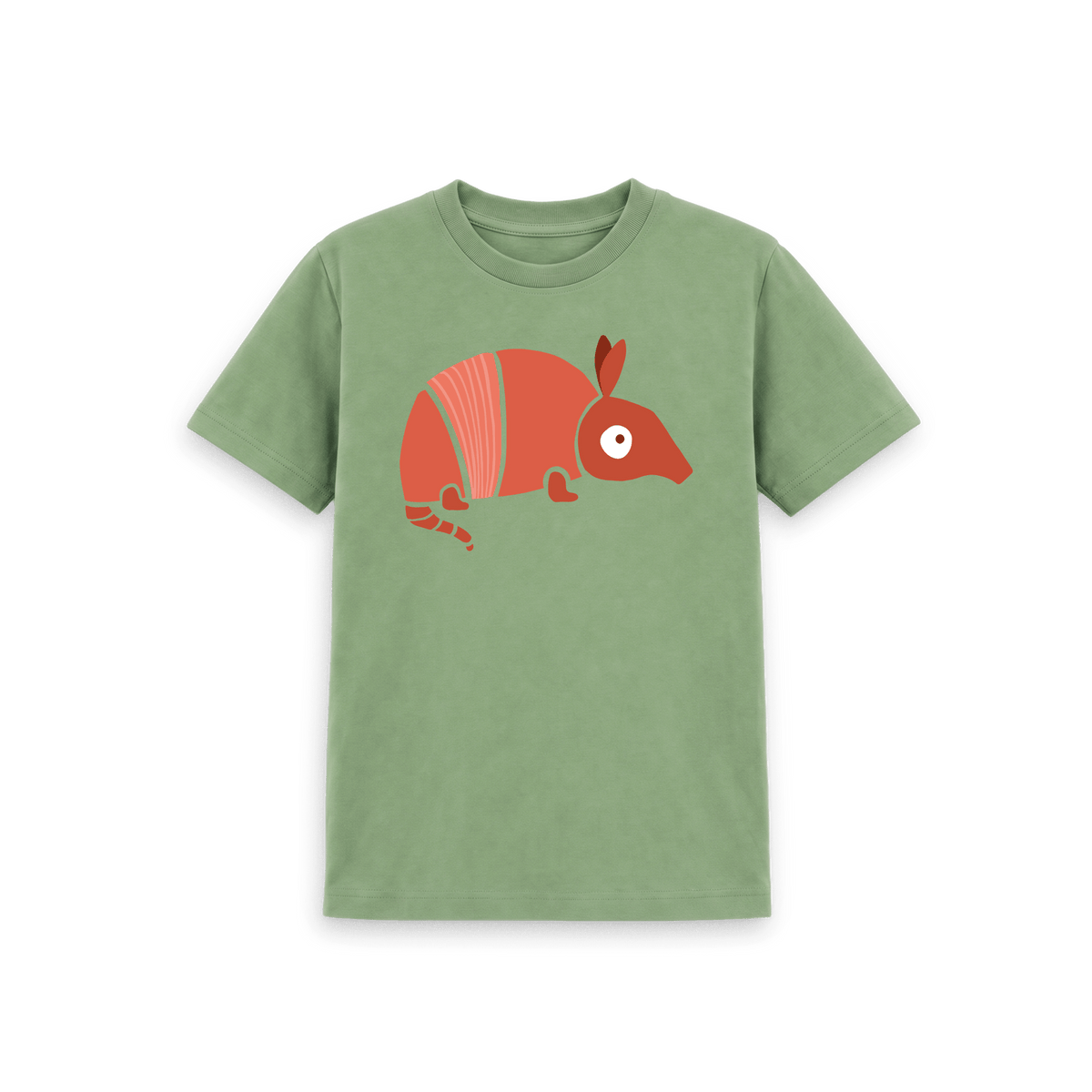 Sage Printed Kids T-Shirt Front