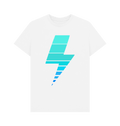 White Printed T-shirt Front