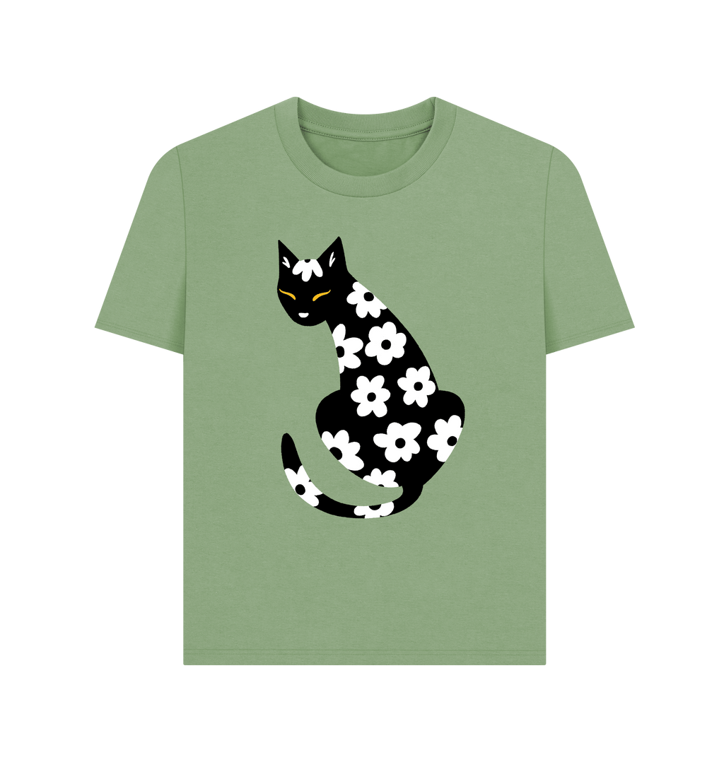 Sage Printed T-shirt Front