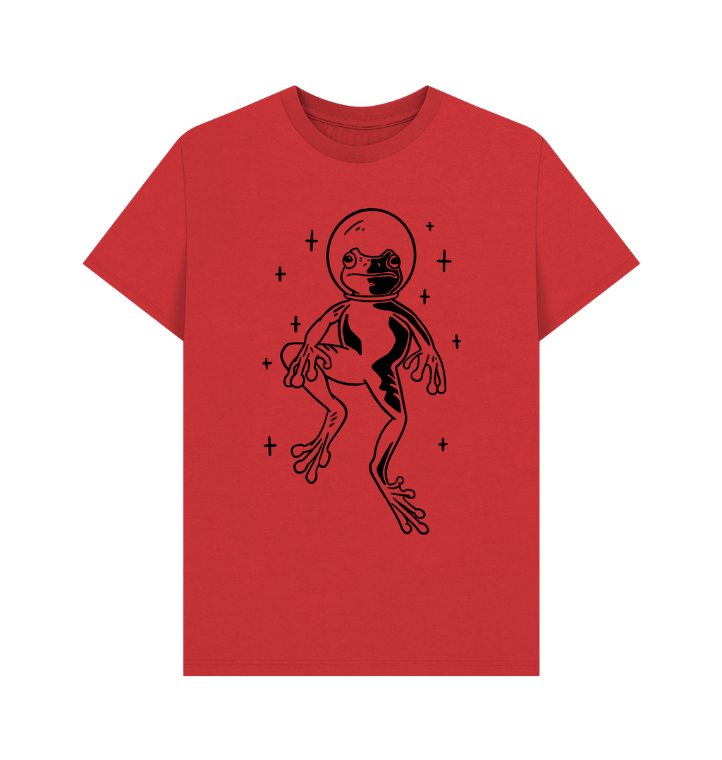 Red Printed T-shirt Front