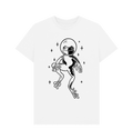 White Printed T-shirt Front