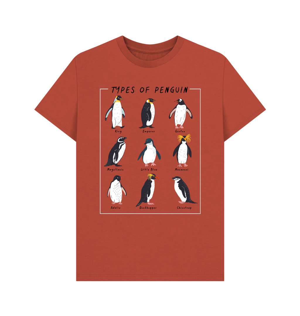 Rust Printed T-shirt Front