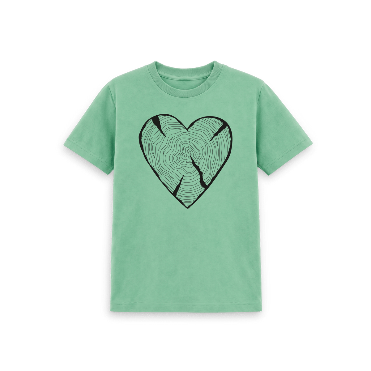 Peppermint Printed Kids T-Shirt Front