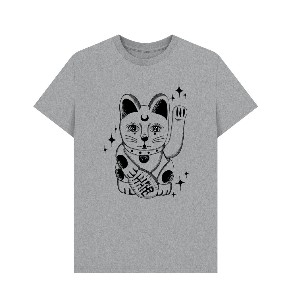 Athletic Grey Printed T-shirt Front