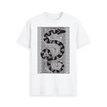 White Printed T-shirt Front