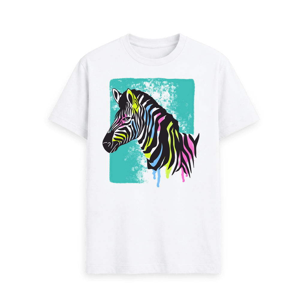 White Printed T-shirt Front
