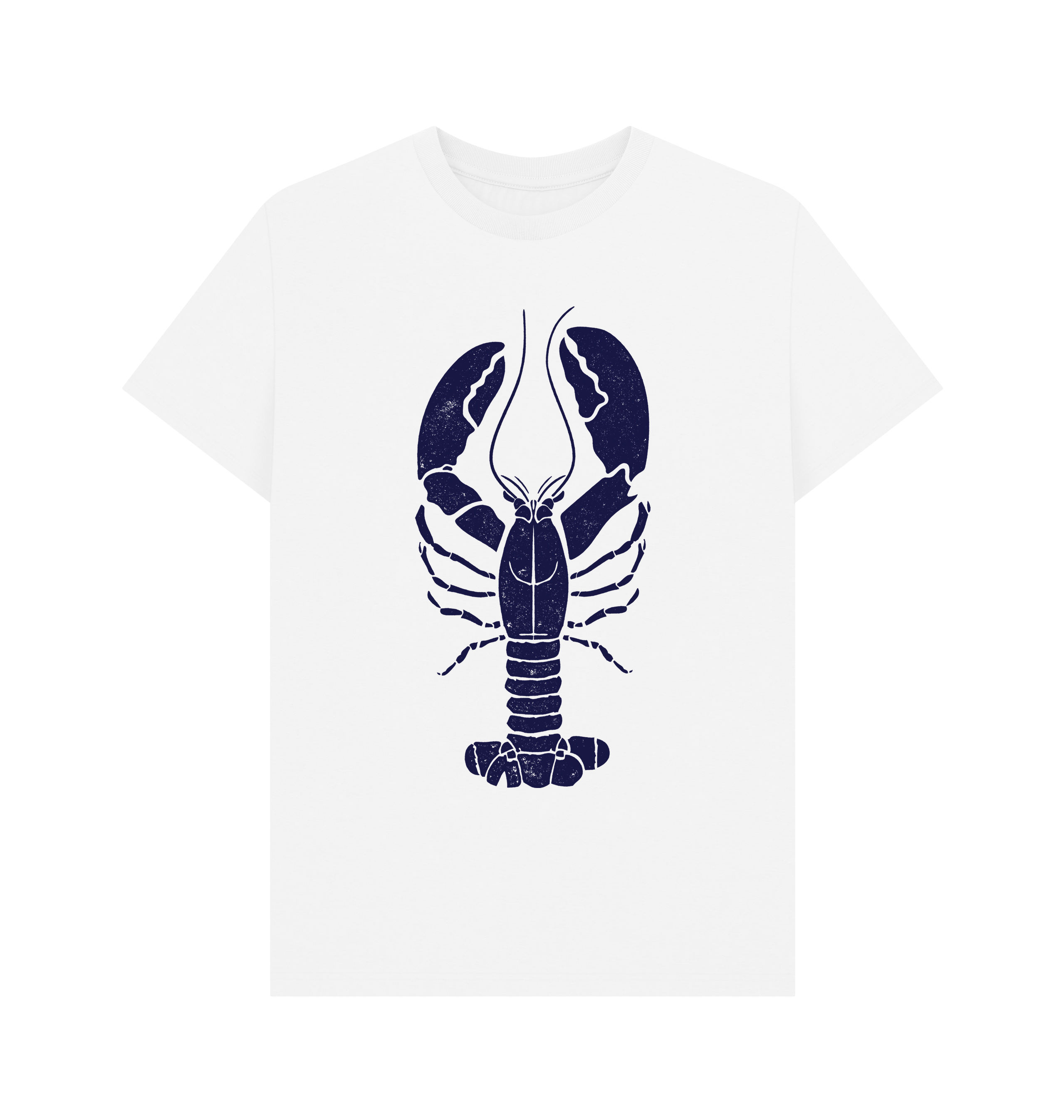 White Printed T-shirt Front