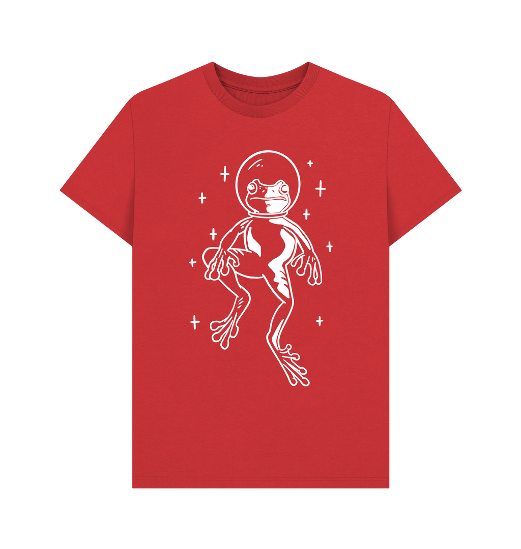 Red Printed T-shirt Front