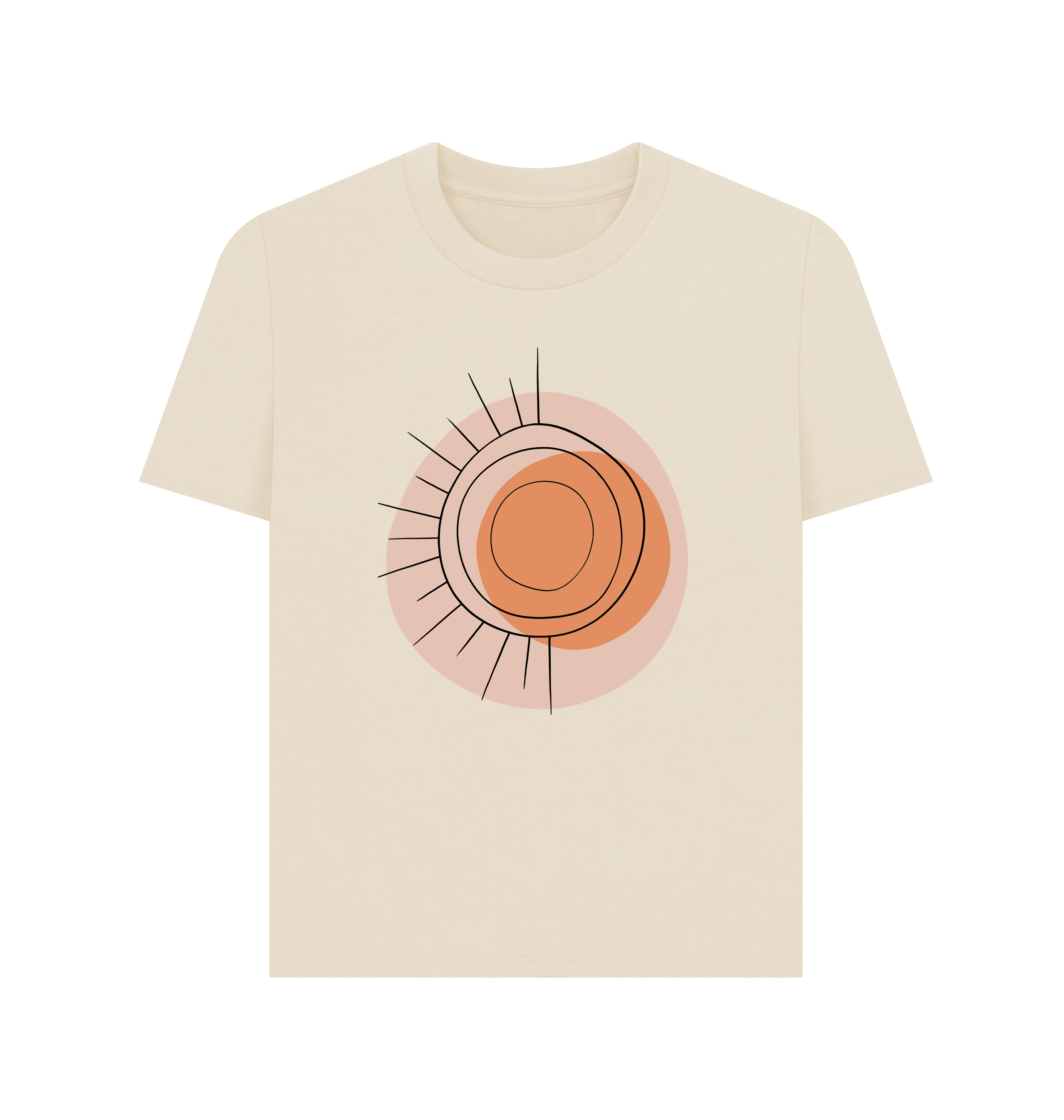 Oat Printed T-shirt Front
