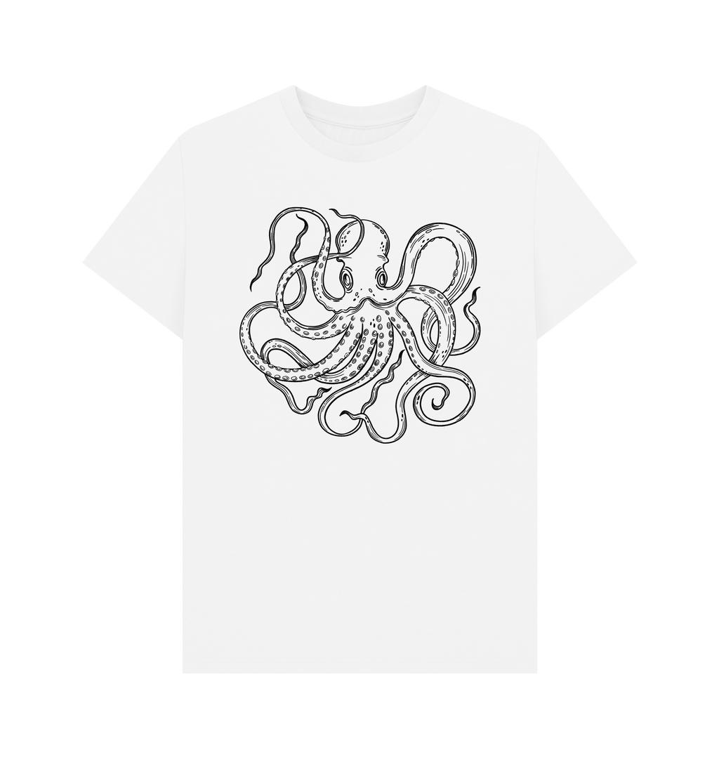White Printed T-shirt Front
