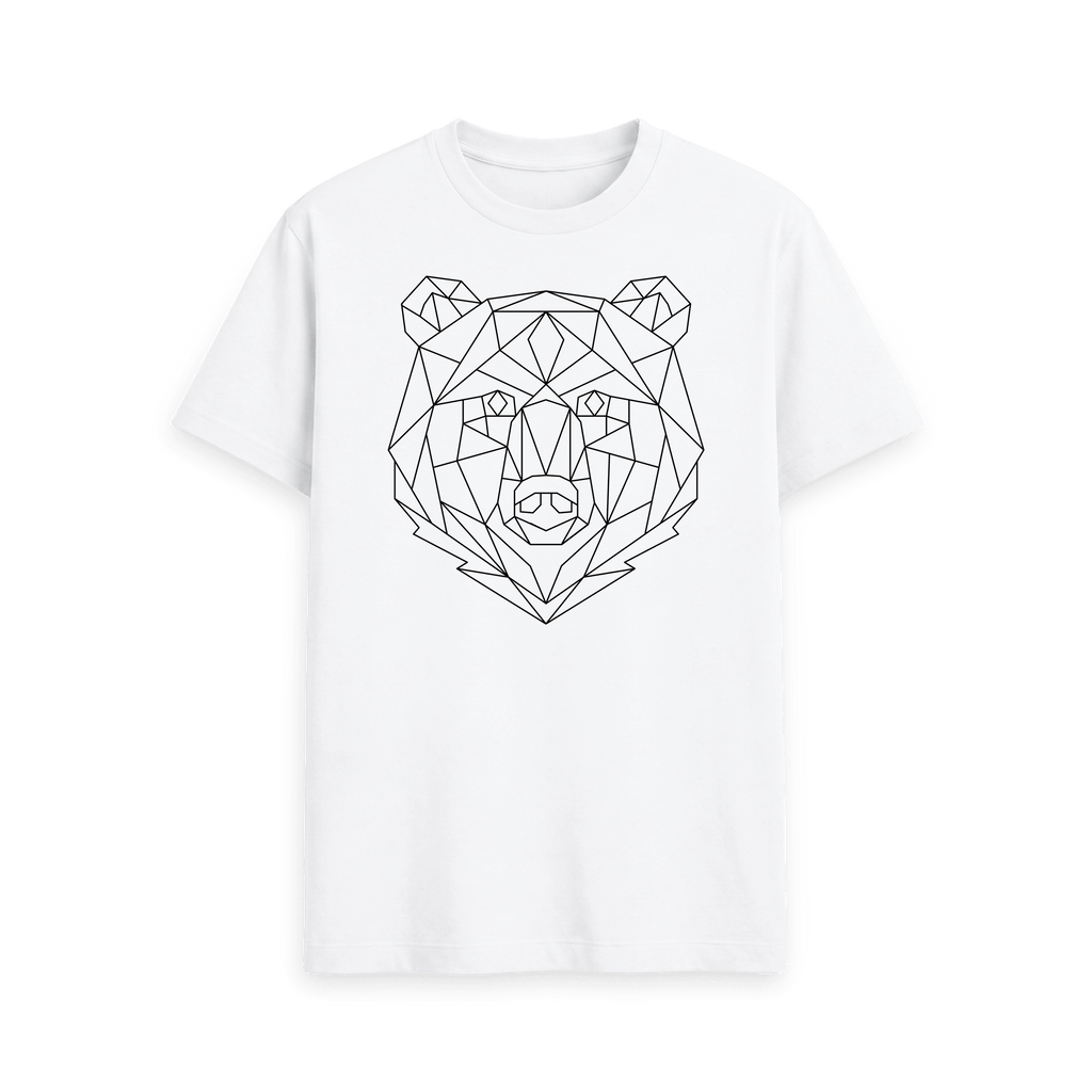 White Printed T-shirt Front