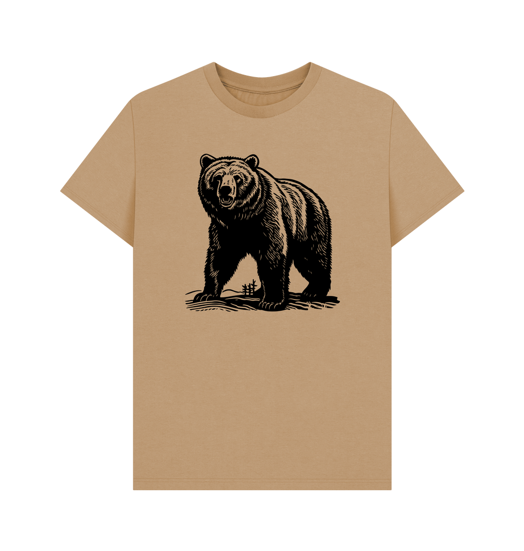 Sand Printed T-shirt Front