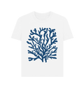 White Printed T-shirt Front