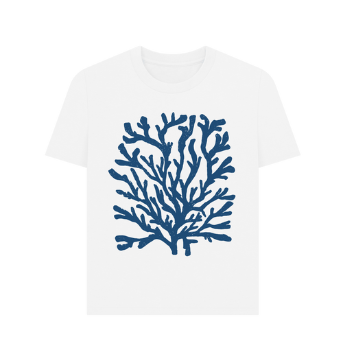 White Printed T-shirt Front