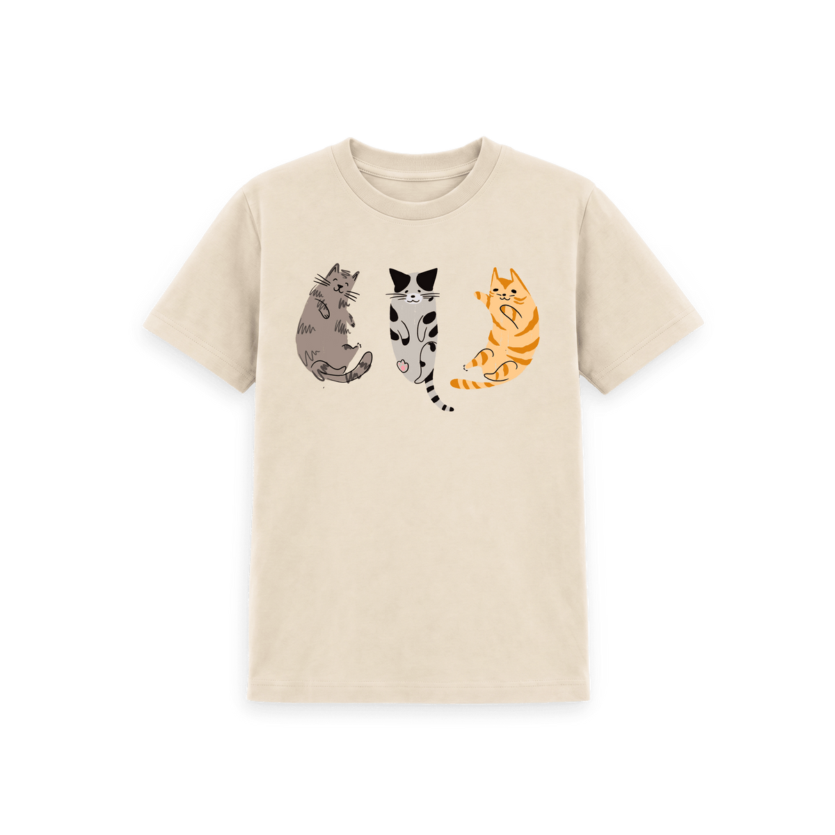 Oat Printed Kids T-Shirt Front