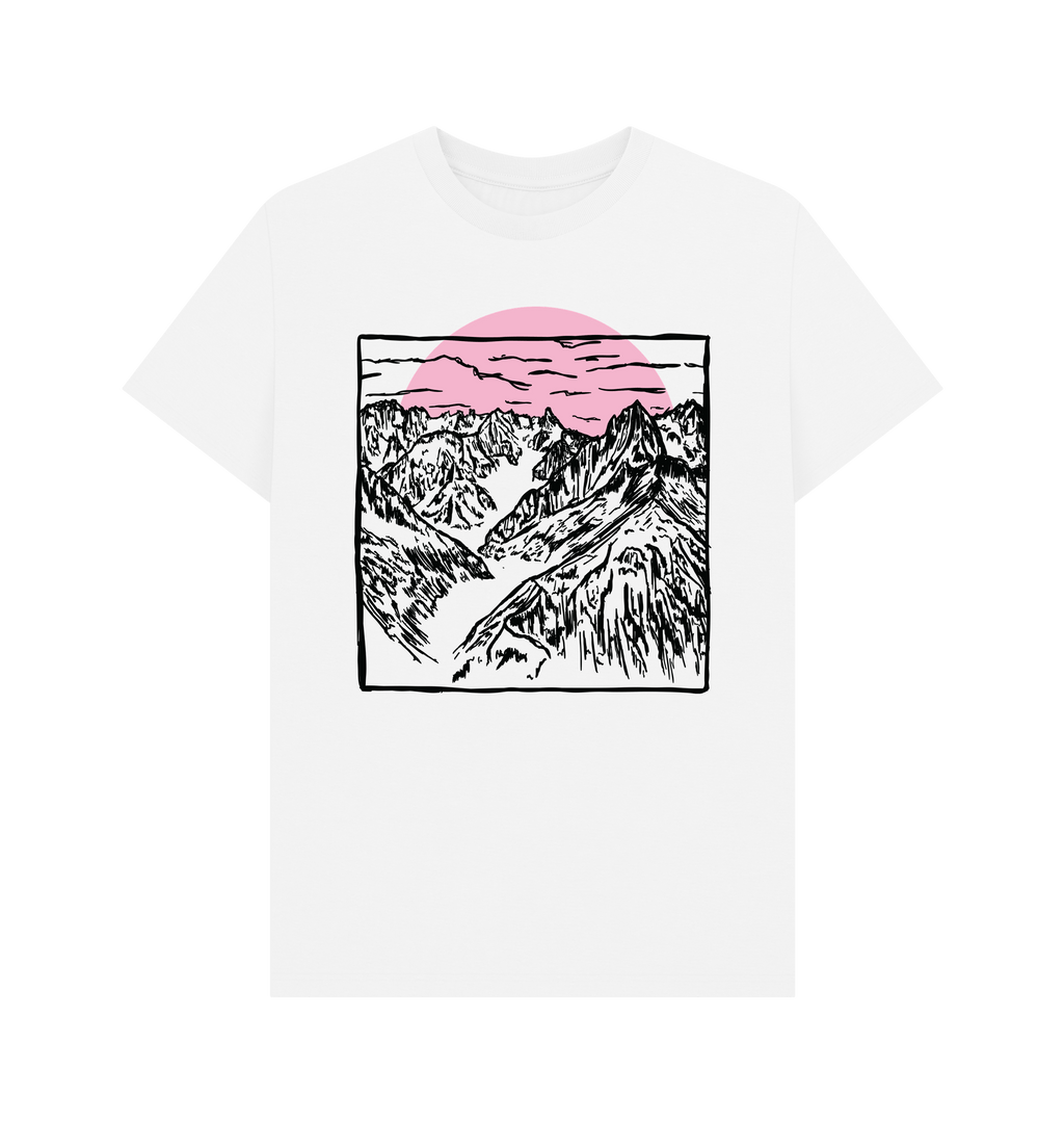 White Printed T-shirt Front