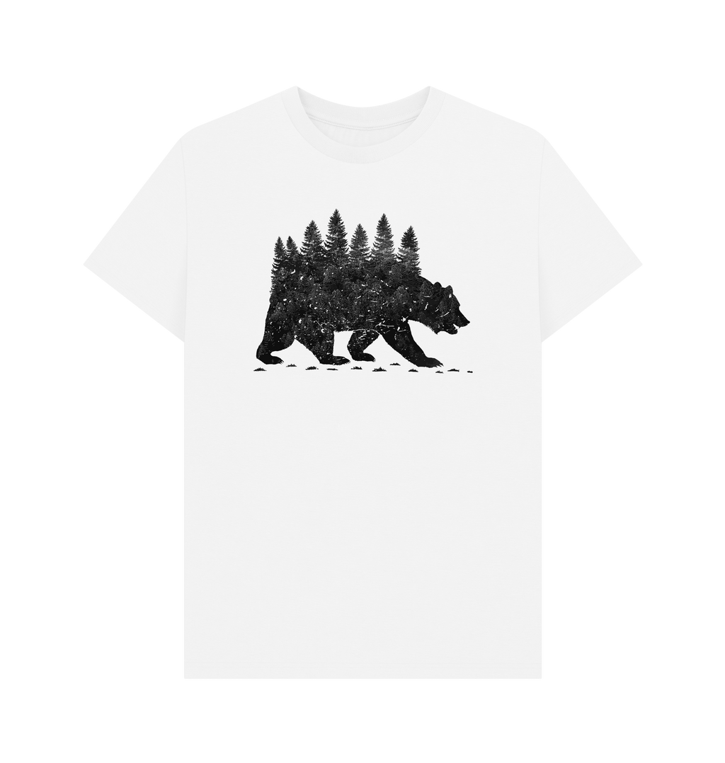 White Printed T-shirt Front