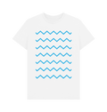White Printed T-shirt Front