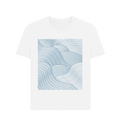 White Printed T-shirt Front
