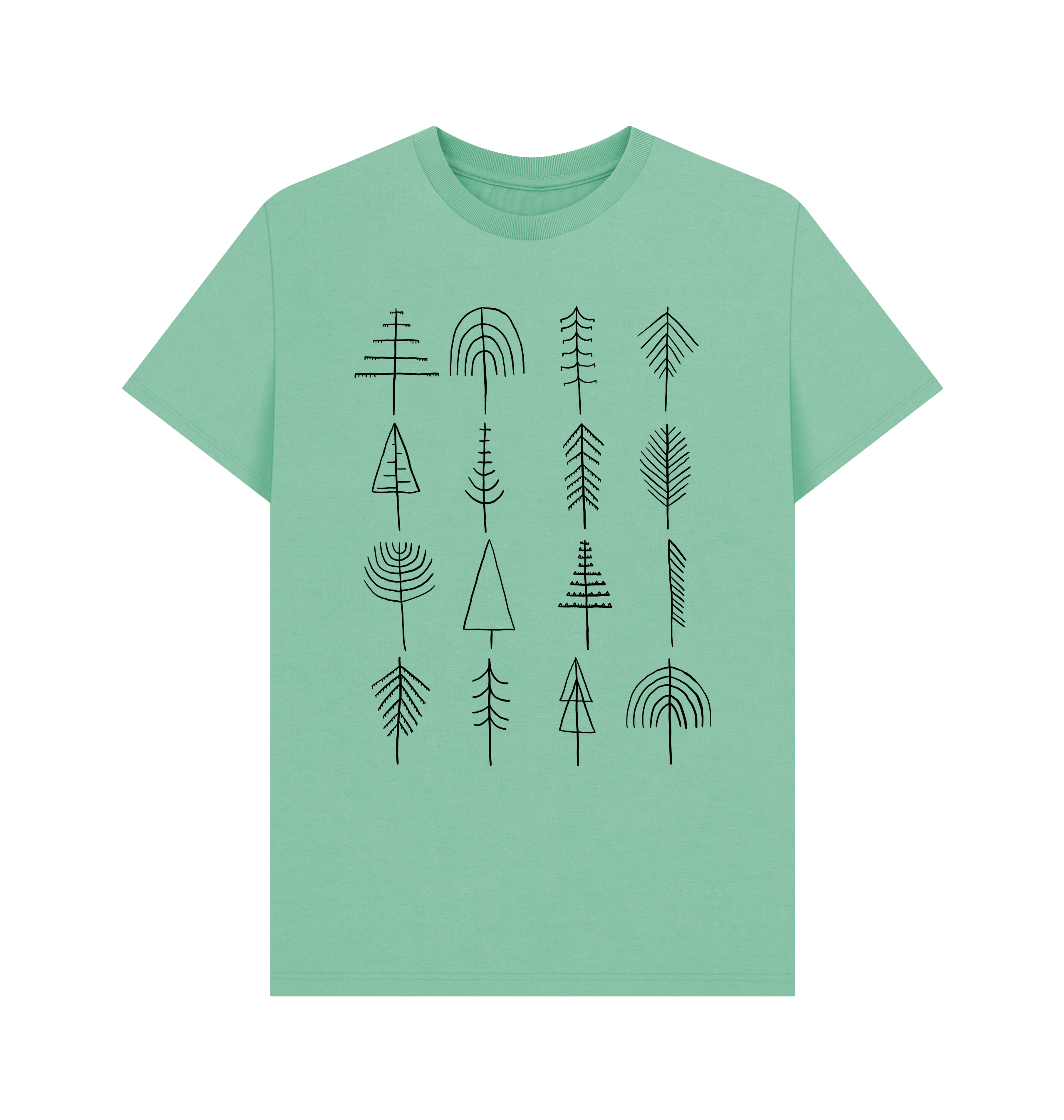 Peppermint Printed T-shirt Front
