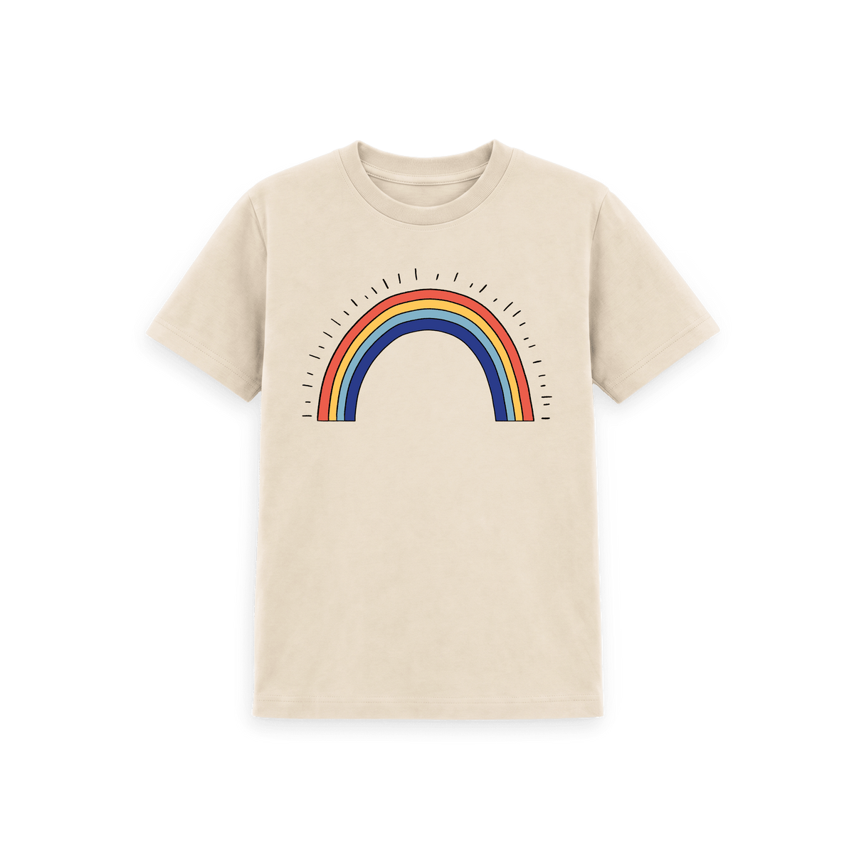Oat Printed Kids T-Shirt Front