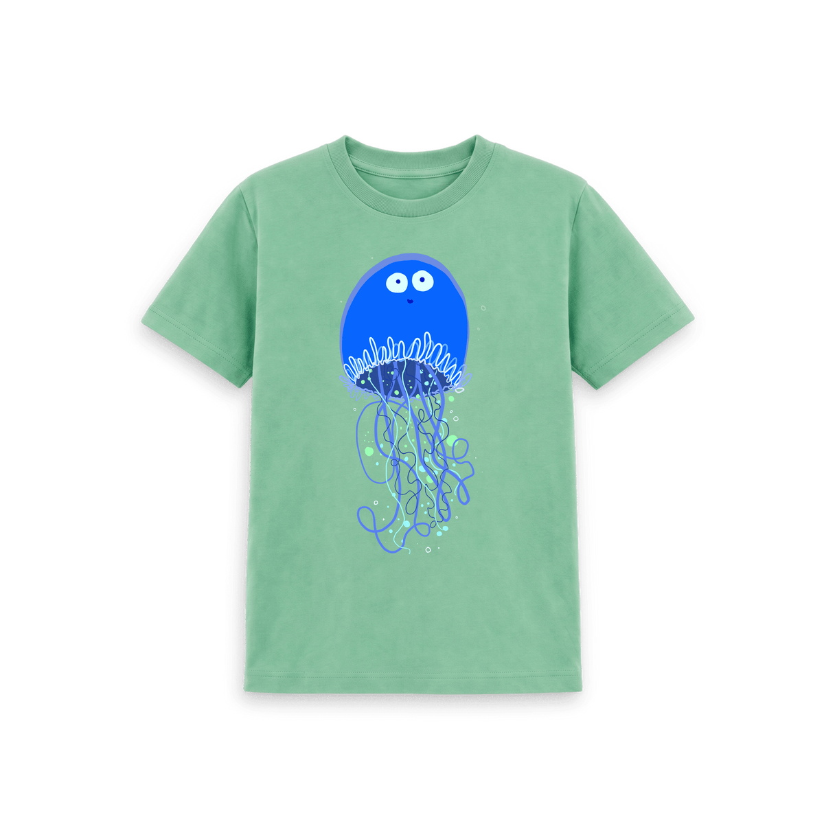 Peppermint Printed Kids T-Shirt Front