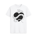 White Printed T-shirt Front