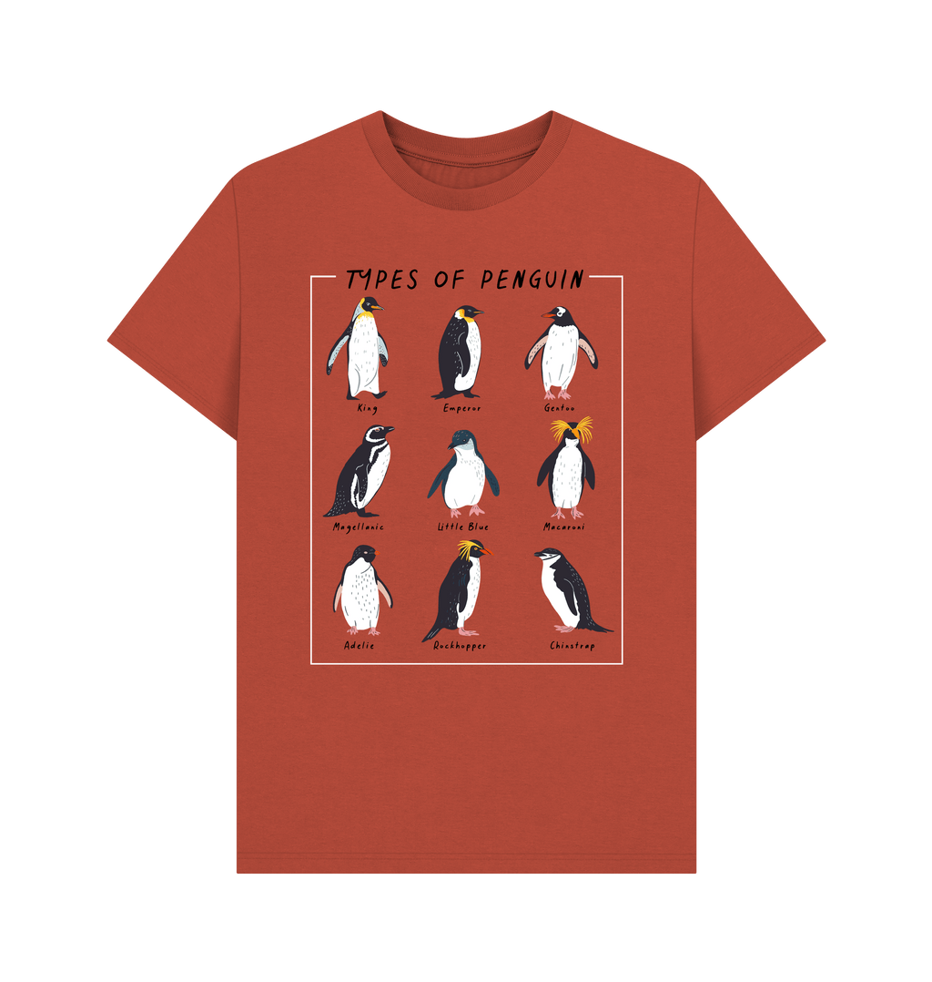 Rust Printed T-shirt Front