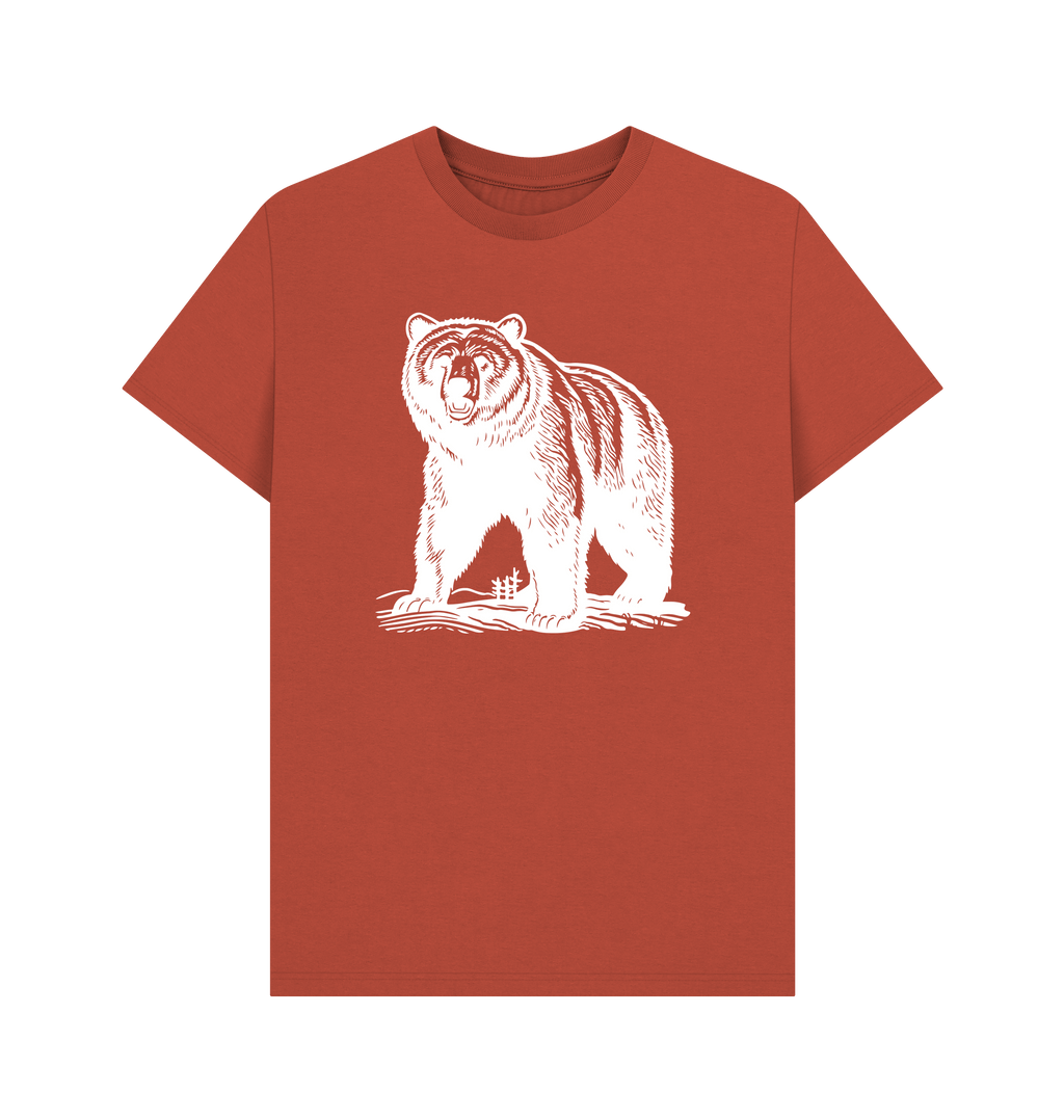Rust Printed T-shirt Front