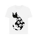 White Printed T-shirt Front
