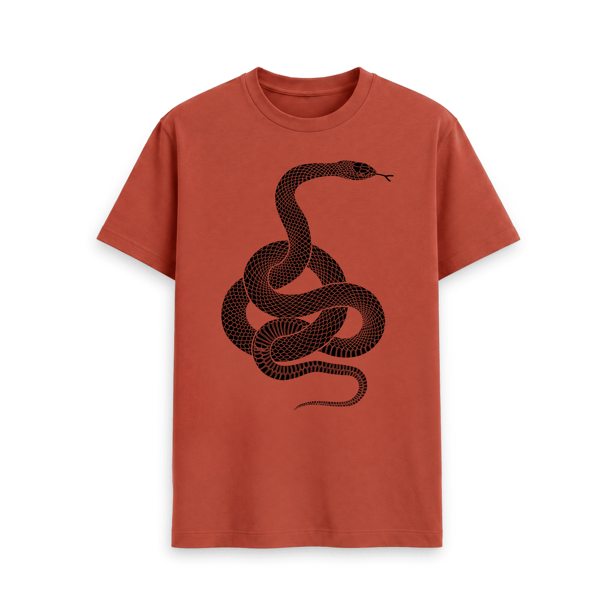 Rust Printed T-shirt Front