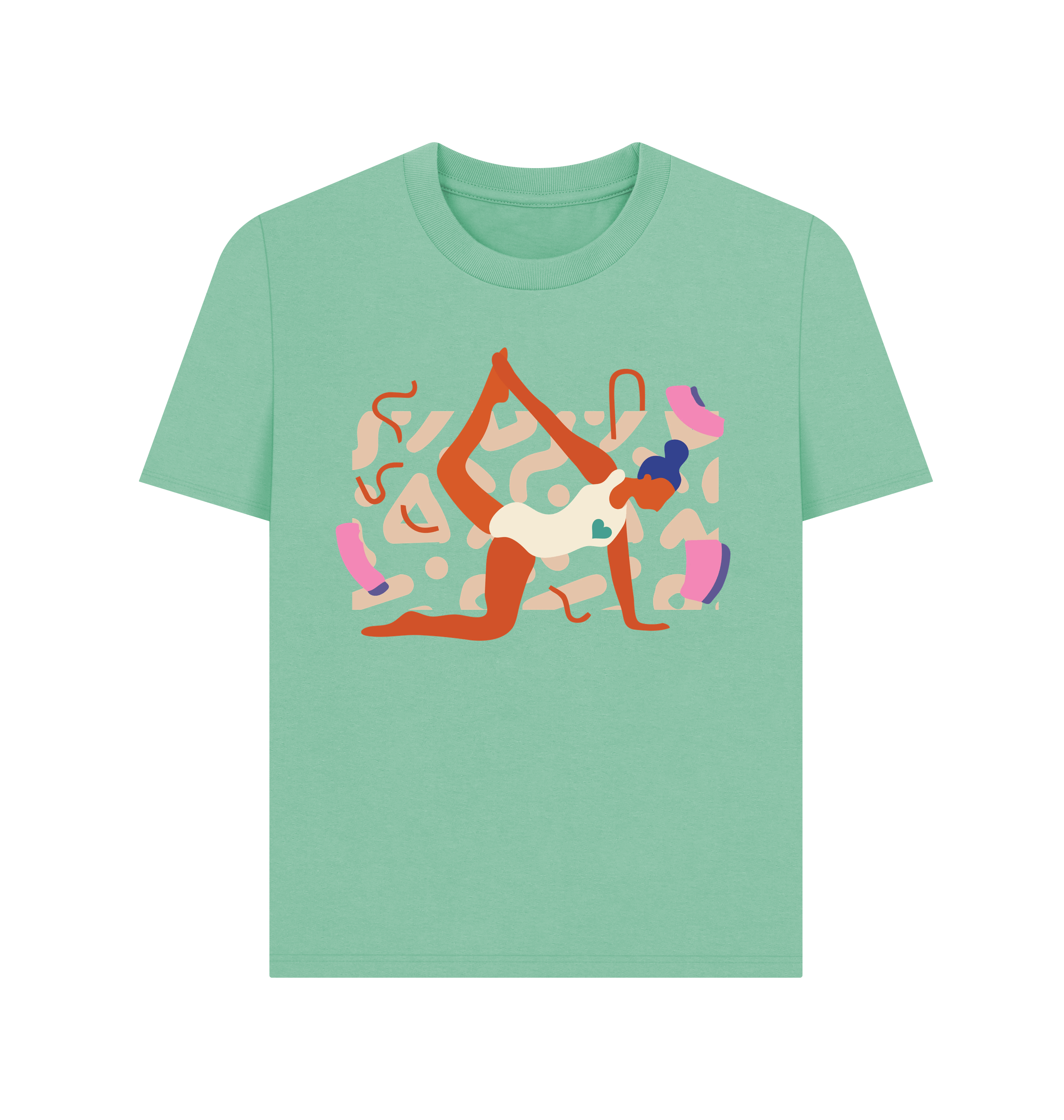 Peppermint Printed T-shirt Front