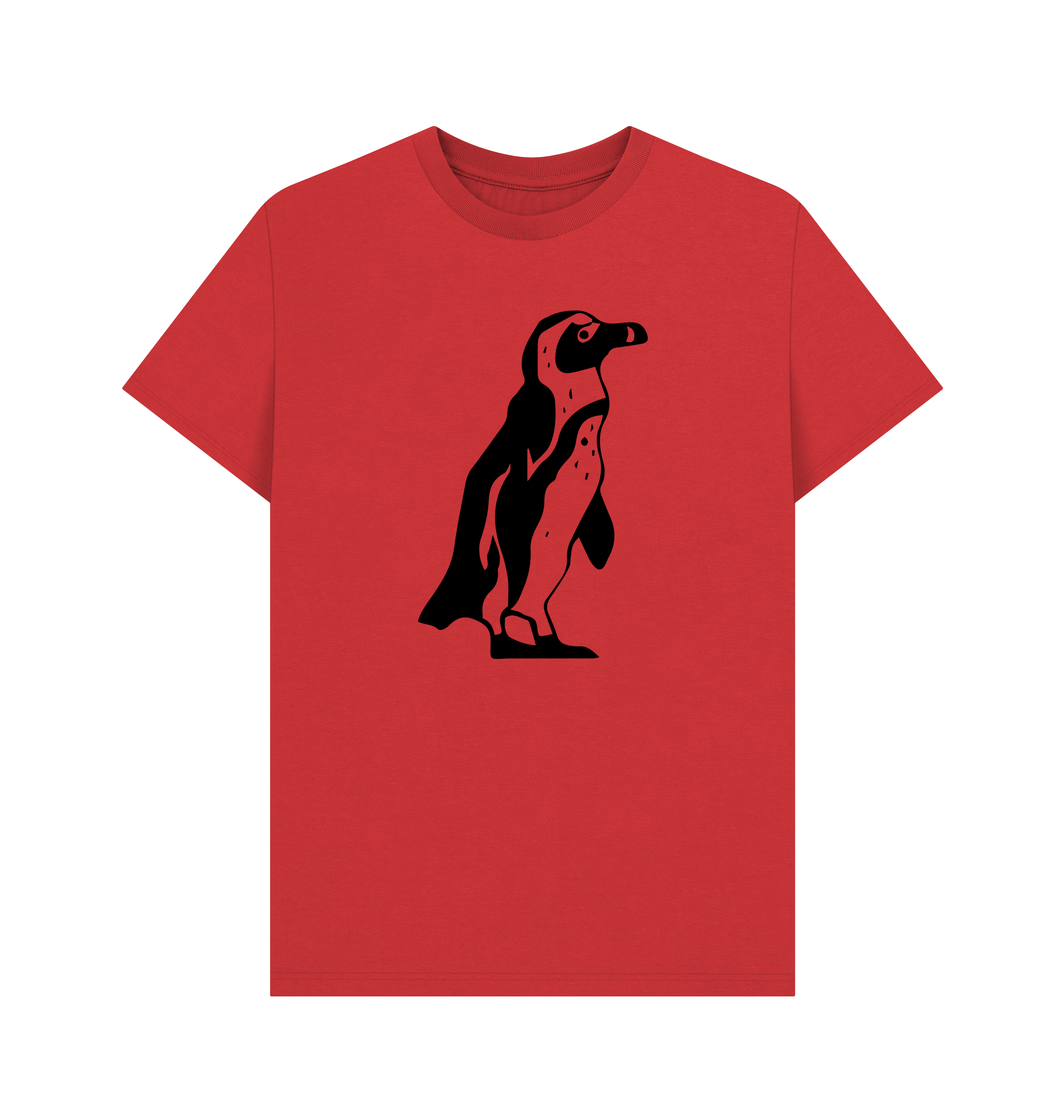 Red Printed T-shirt Front