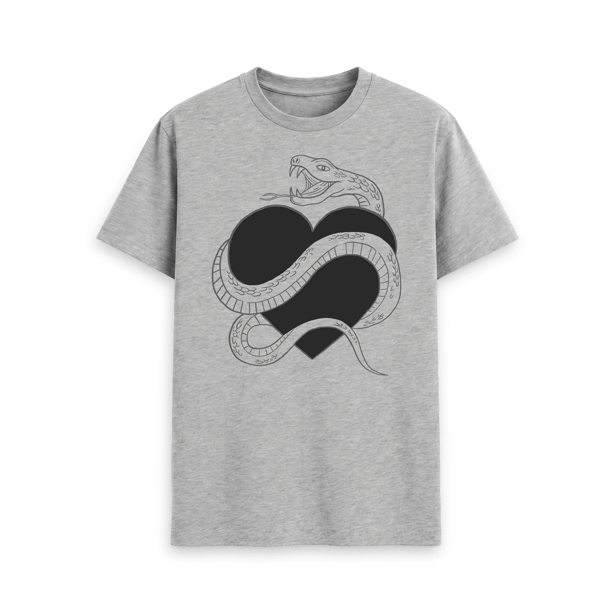Athletic Grey Printed T-shirt Front