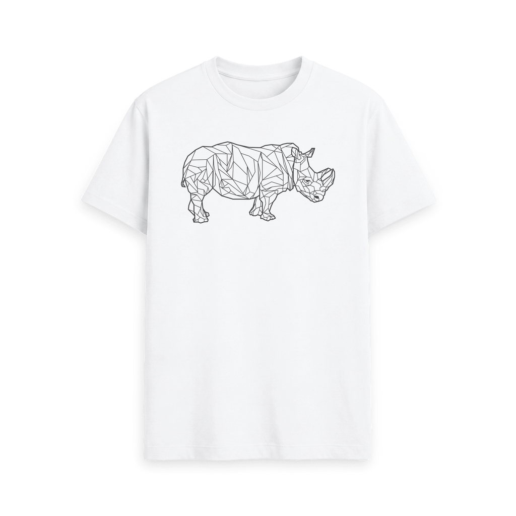 White Printed T-shirt Front