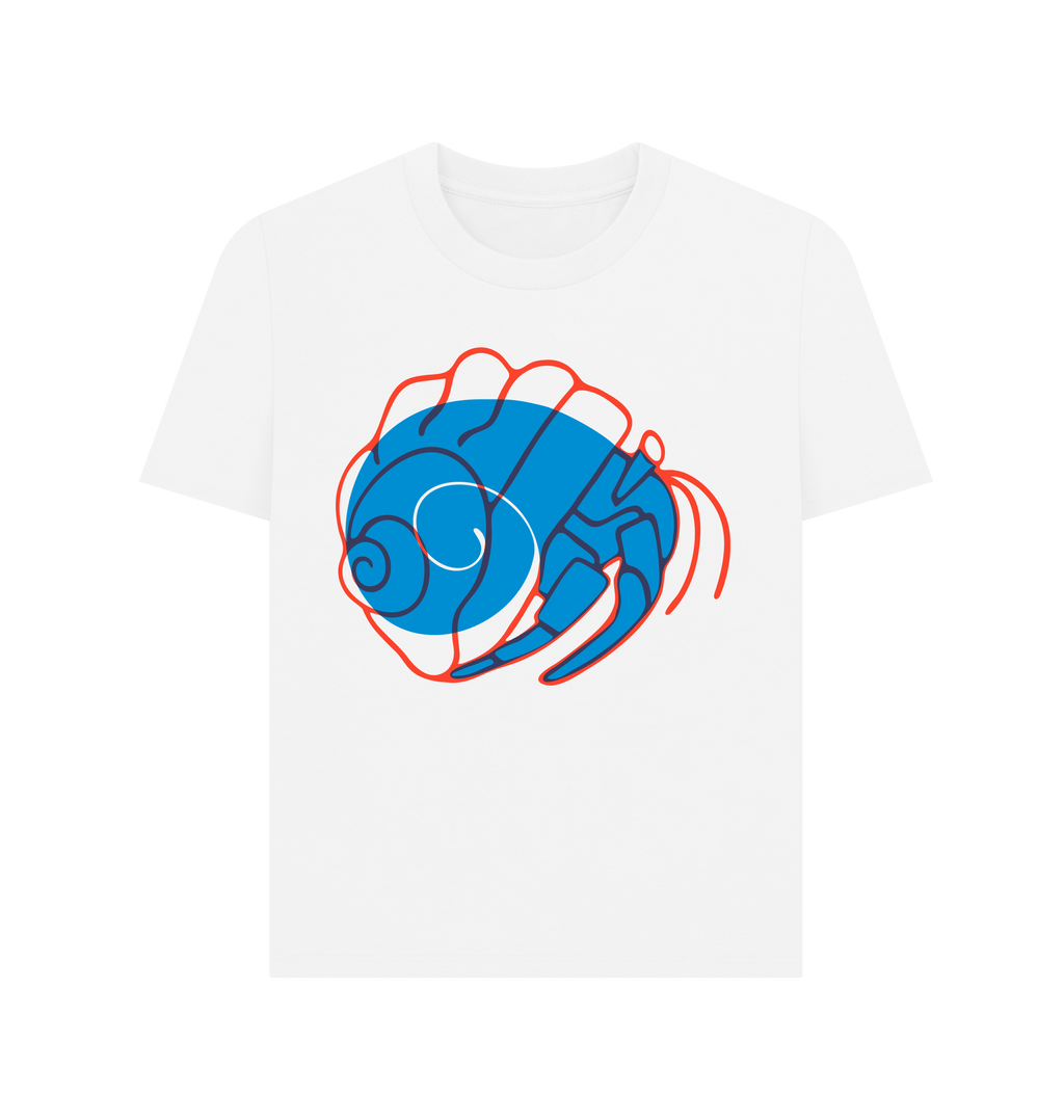 White Printed T-shirt Front