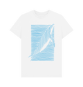 White Printed T-shirt Front