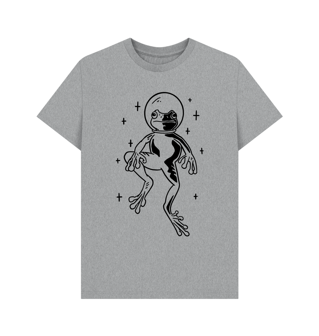 Athletic Grey Printed T-shirt Front