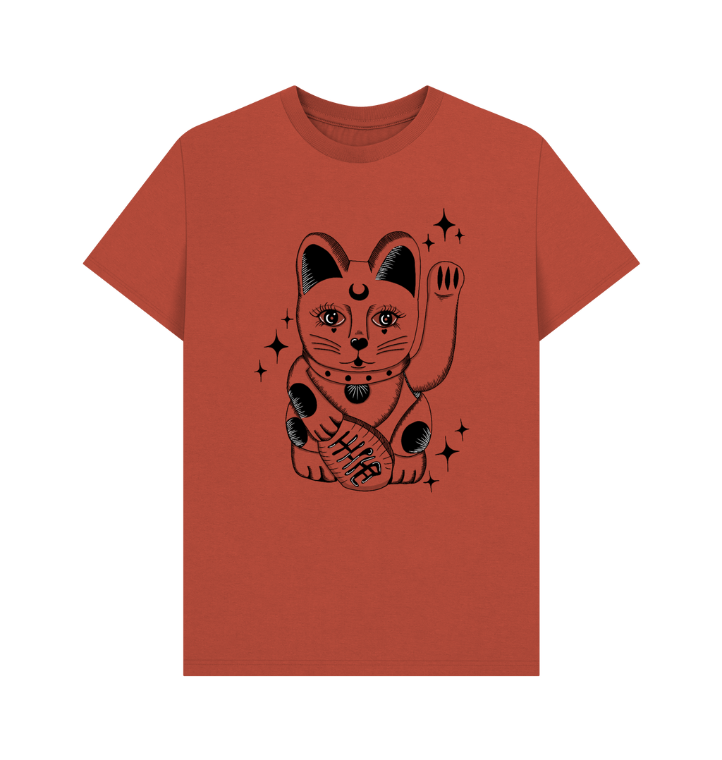 Rust Printed T-shirt Front