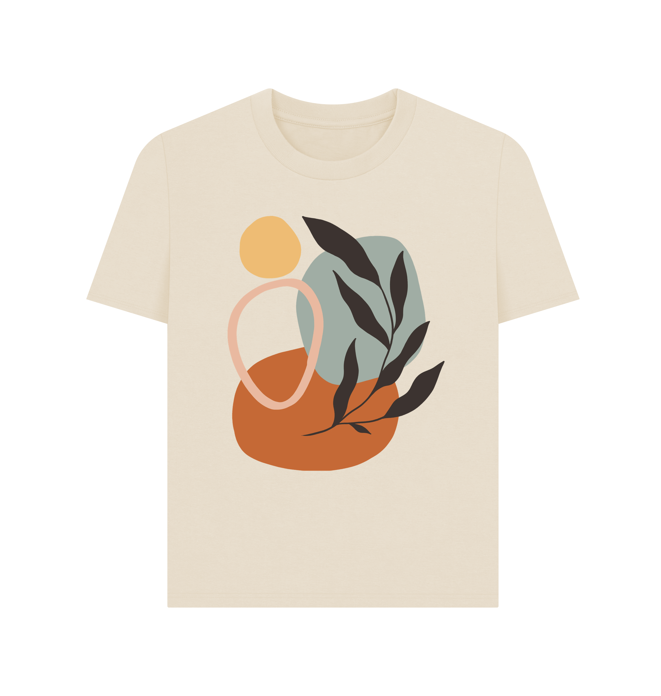 Oat Printed T-shirt Front