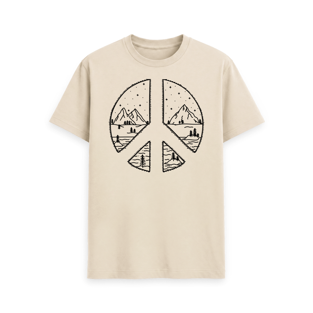 Oat Printed T-shirt Front