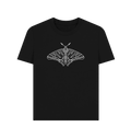 Black Printed T-shirt Front