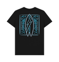 Black Printed T-shirt Back