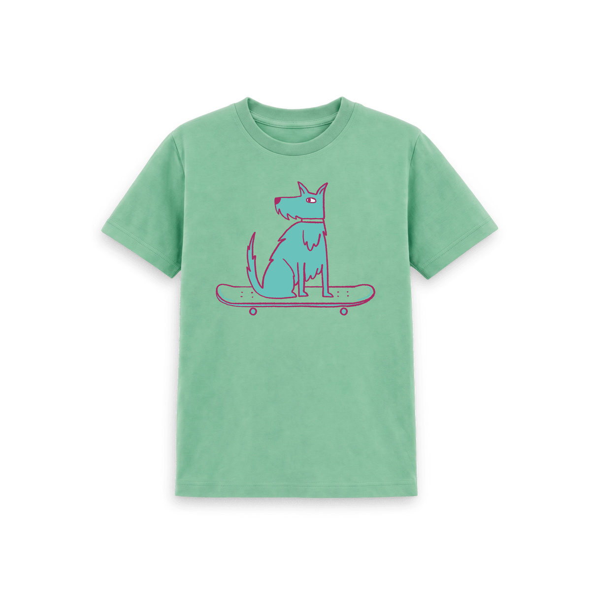 Peppermint Printed Kids T-Shirt Front